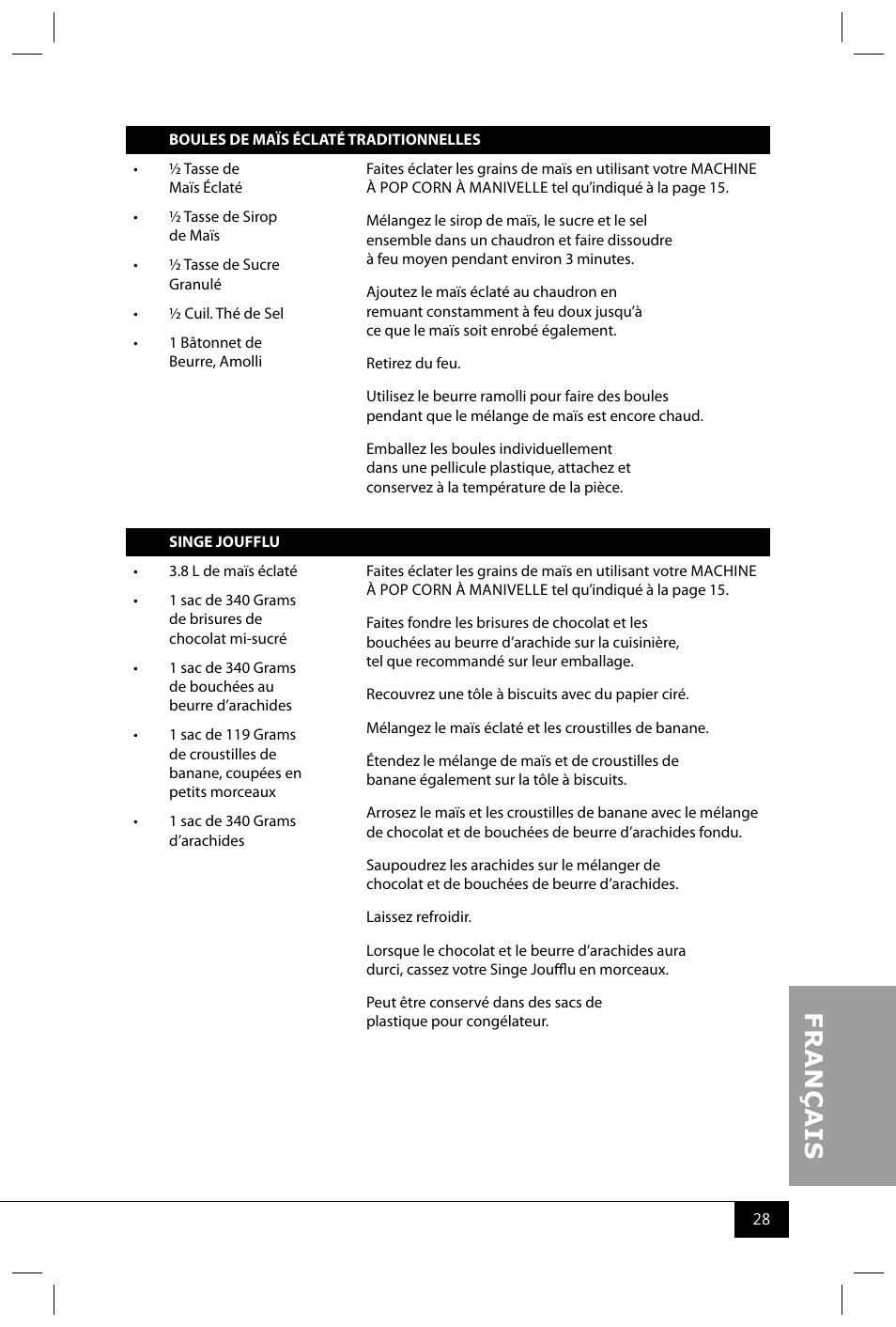 Nostalgia Electrics RKP630 COKE User Manual | Page 30 / 32