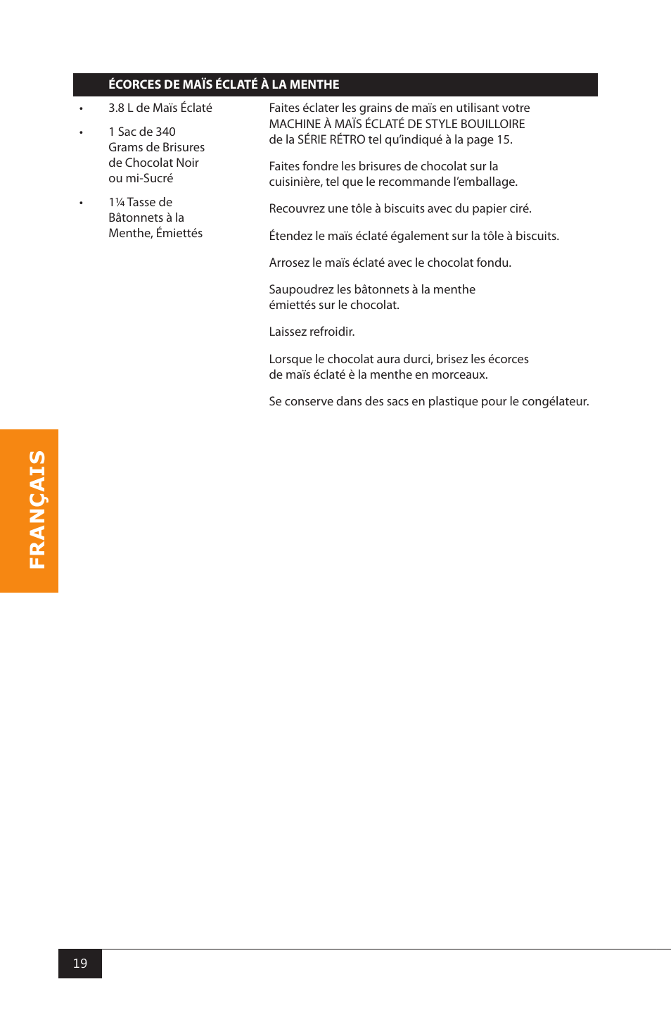 Nostalgia Electrics RKP630 SERIES User Manual | Page 21 / 32