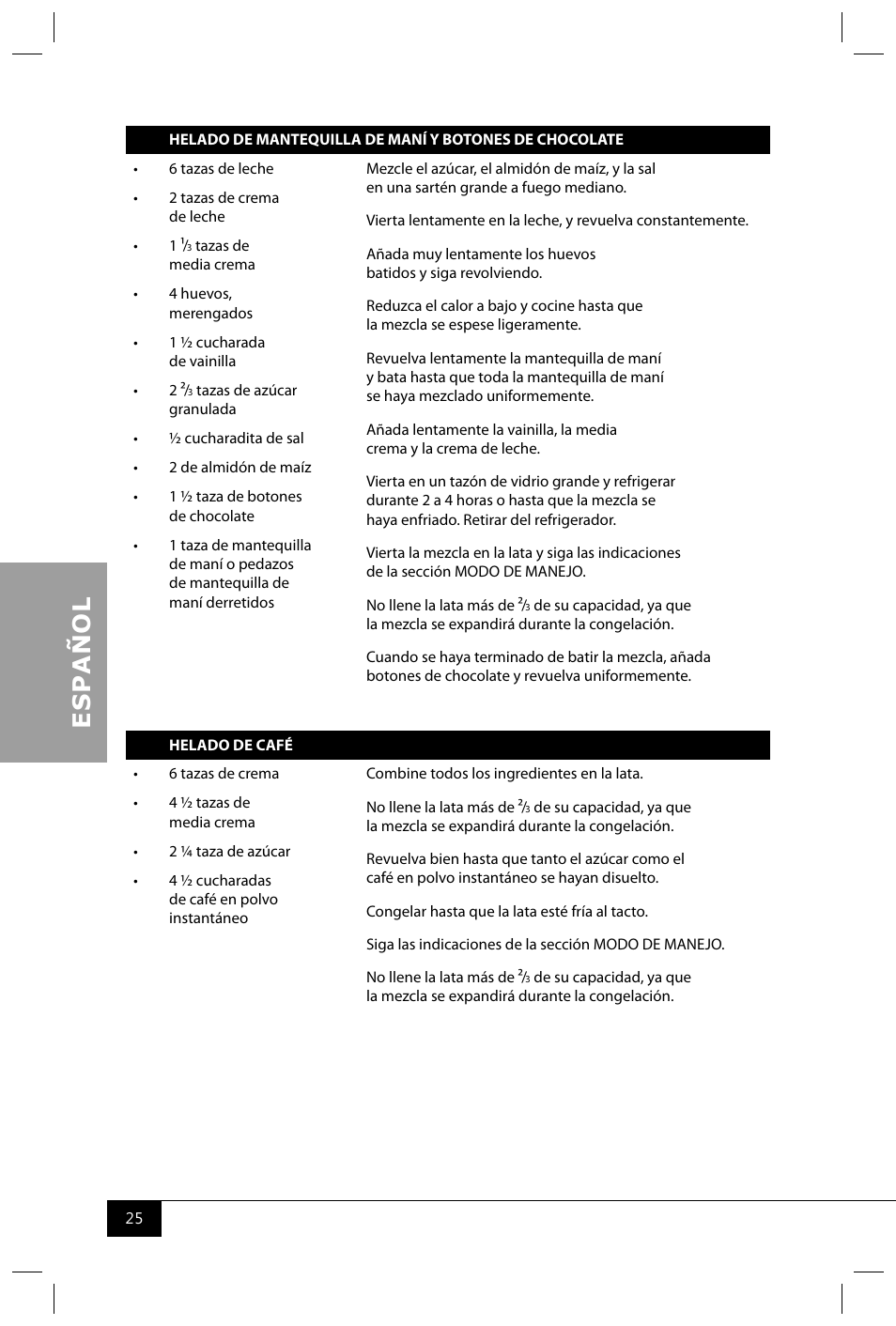 Nostalgia Electrics ICMP400 SERIES User Manual | Page 27 / 42