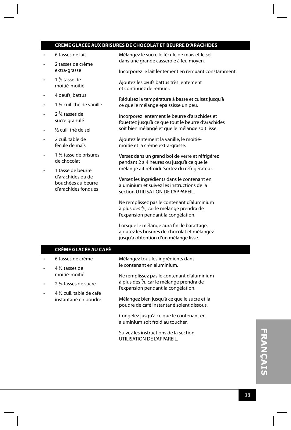 Nostalgia Electrics ICMP400 SERIES User Manual | Page 40 / 42