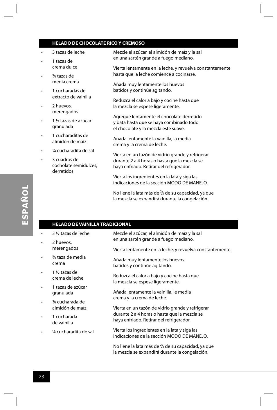 Nostalgia Electrics ICMP200 WD User Manual | Page 25 / 42