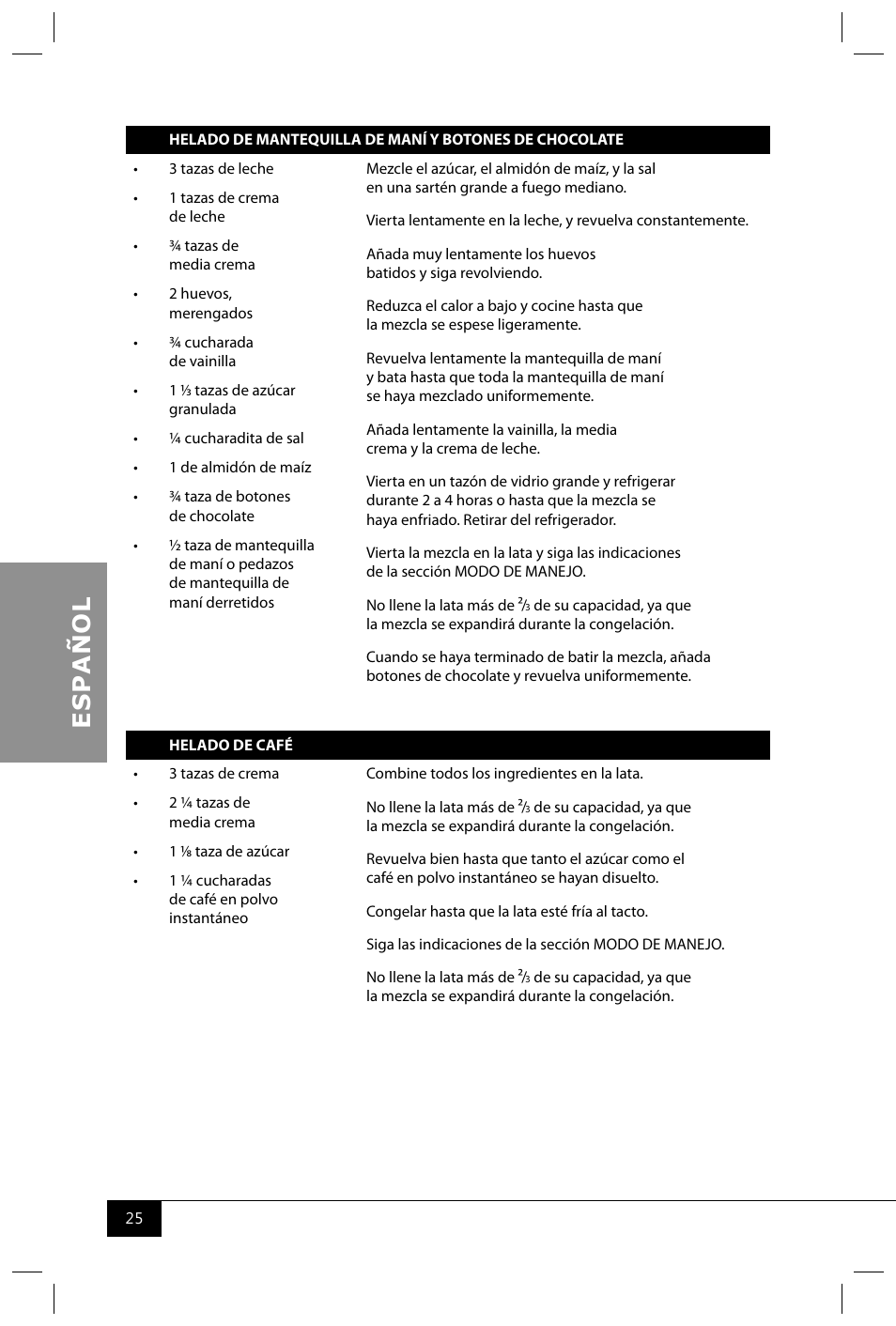 Nostalgia Electrics ICMP200 WD User Manual | Page 27 / 42