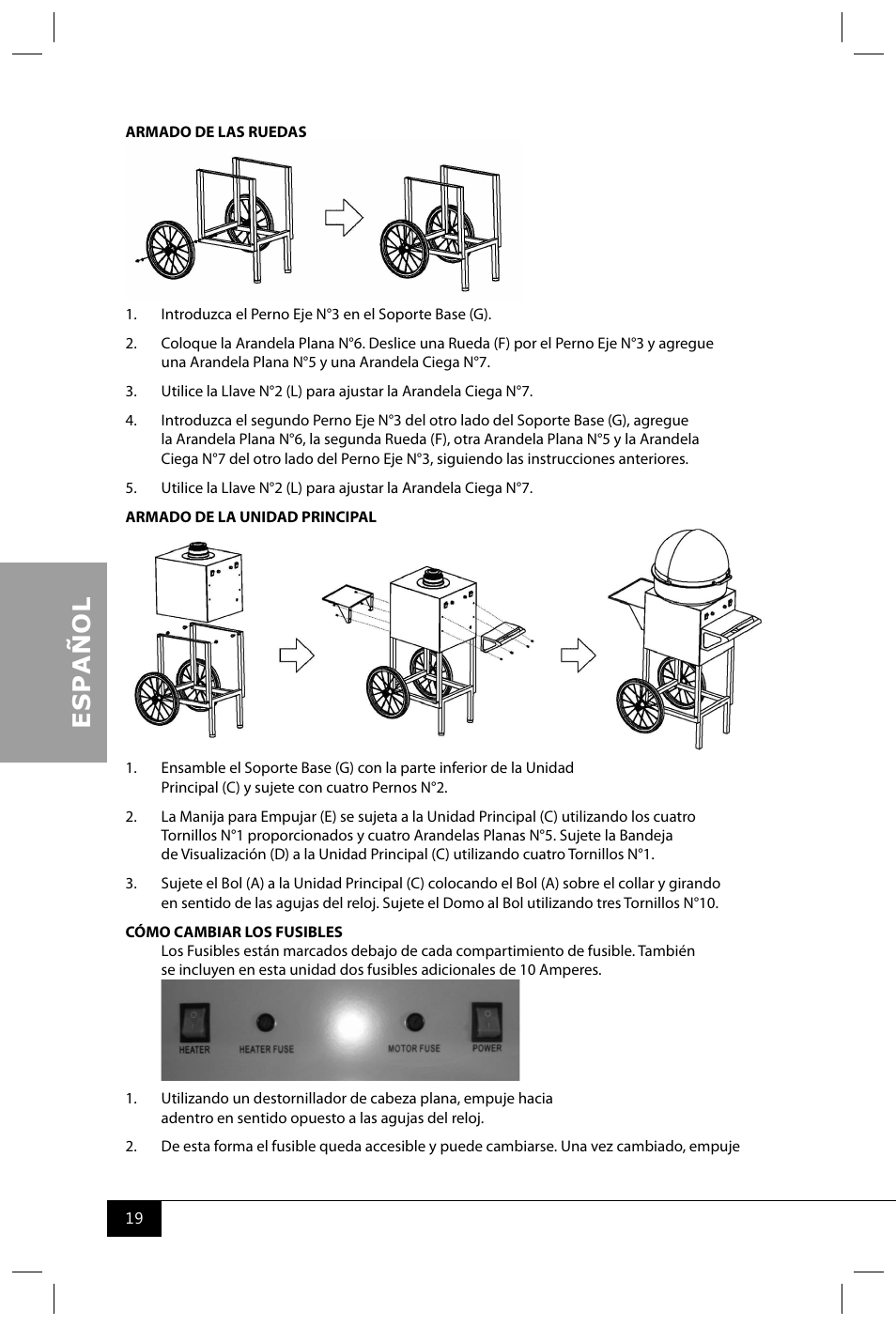 Nostalgia Electrics CCM600 User Manual | Page 21 / 40