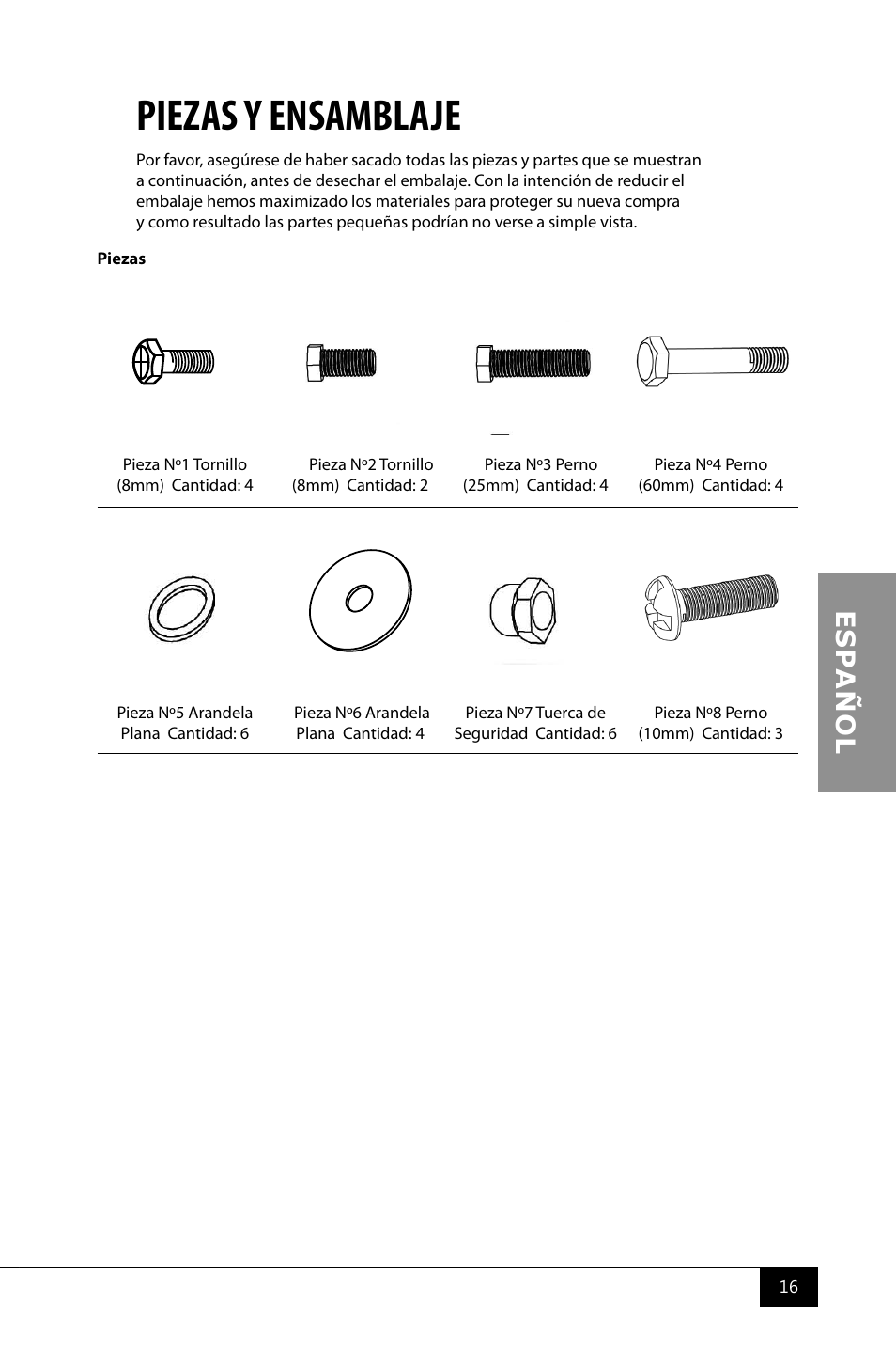 Piezas y ensamblaje | Nostalgia Electrics CCM510 User Manual | Page 18 / 36