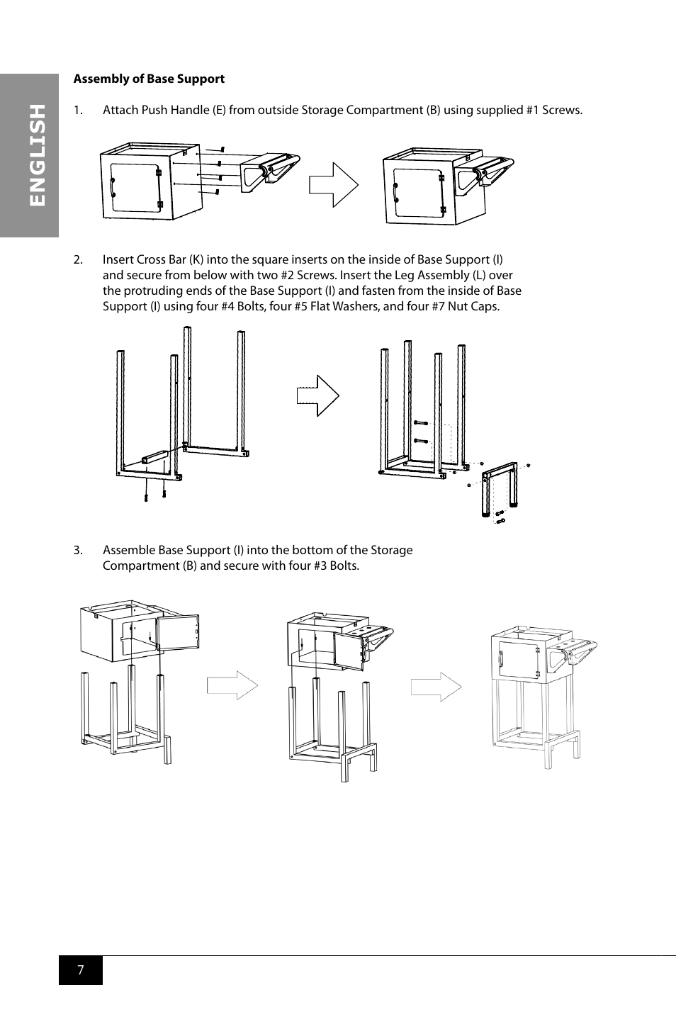 En g li s h | Nostalgia Electrics CCM510 User Manual | Page 9 / 36