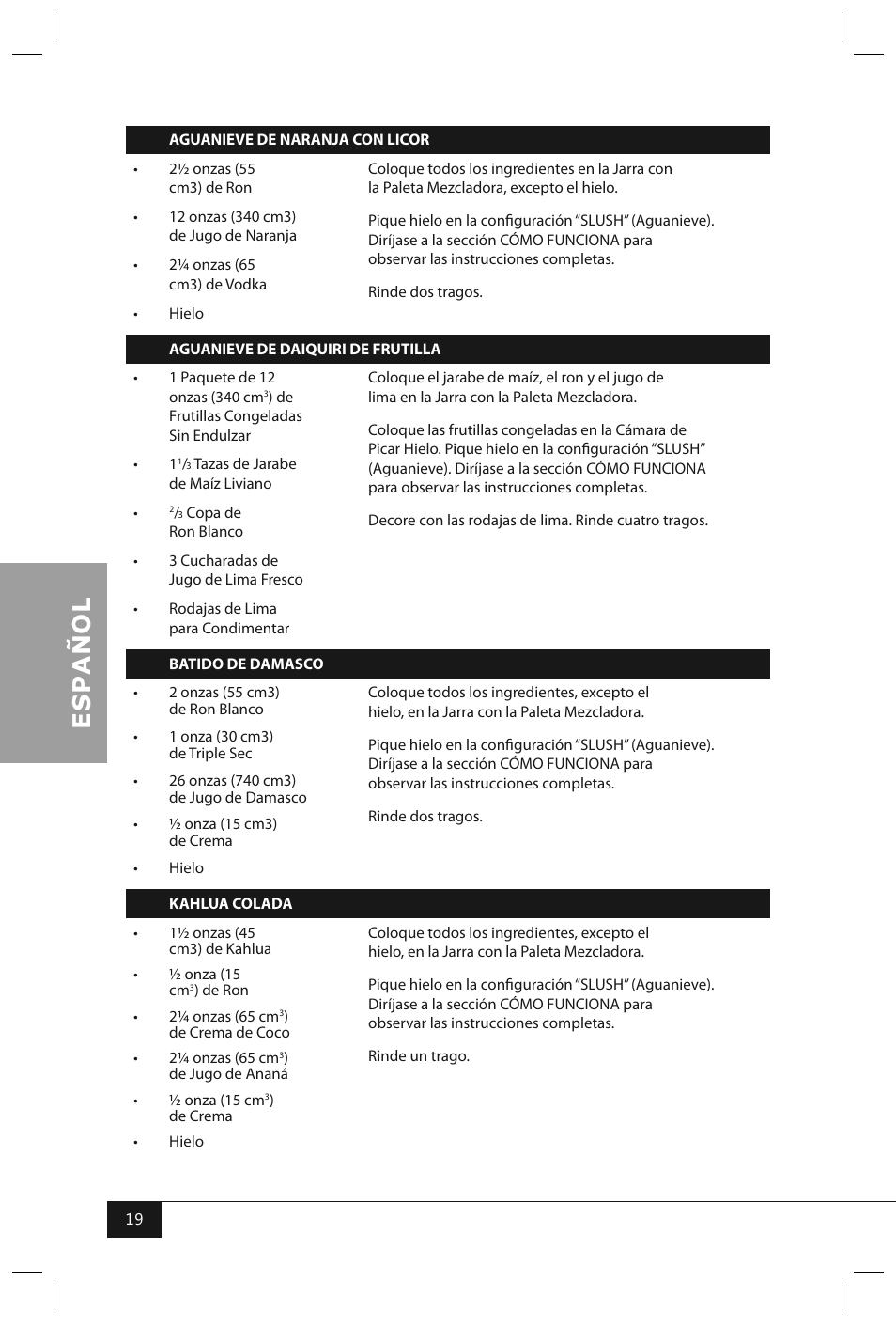 Nostalgia Electrics FBS400 RETRO RED User Manual | Page 21 / 34