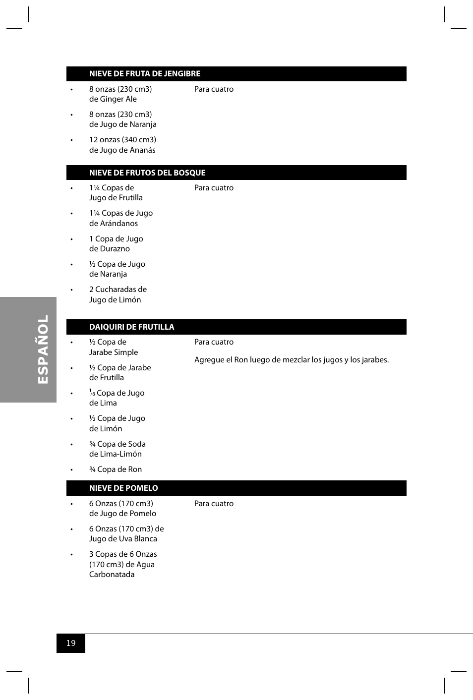 Nostalgia Electrics RSM650 User Manual | Page 21 / 32