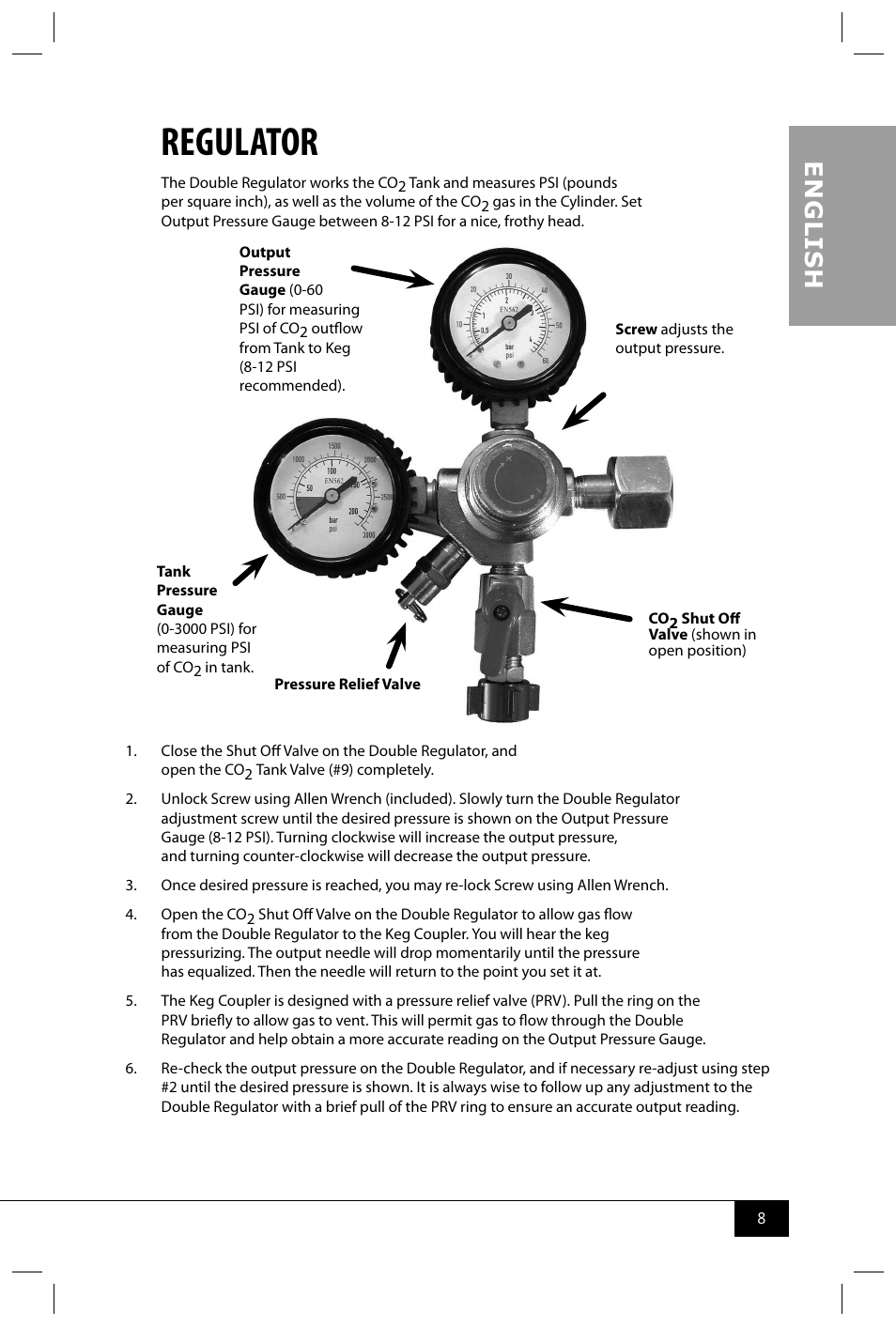 Regulator, En g li s h | Nostalgia Electrics KRS2100 SERIES User Manual | Page 10 / 18