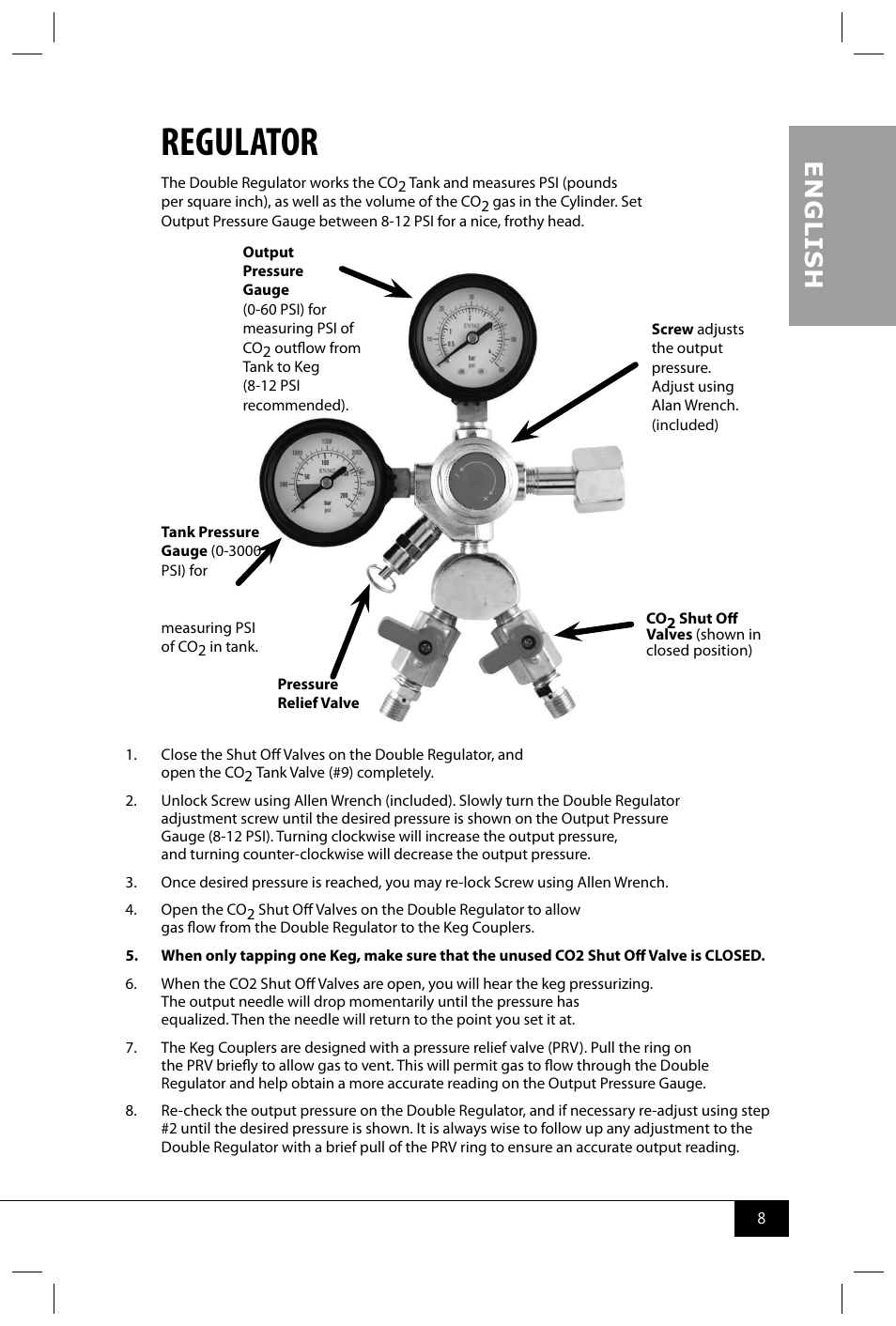 Regulator, En g li s h | Nostalgia Electrics KRS6100 SERIES User Manual | Page 10 / 18