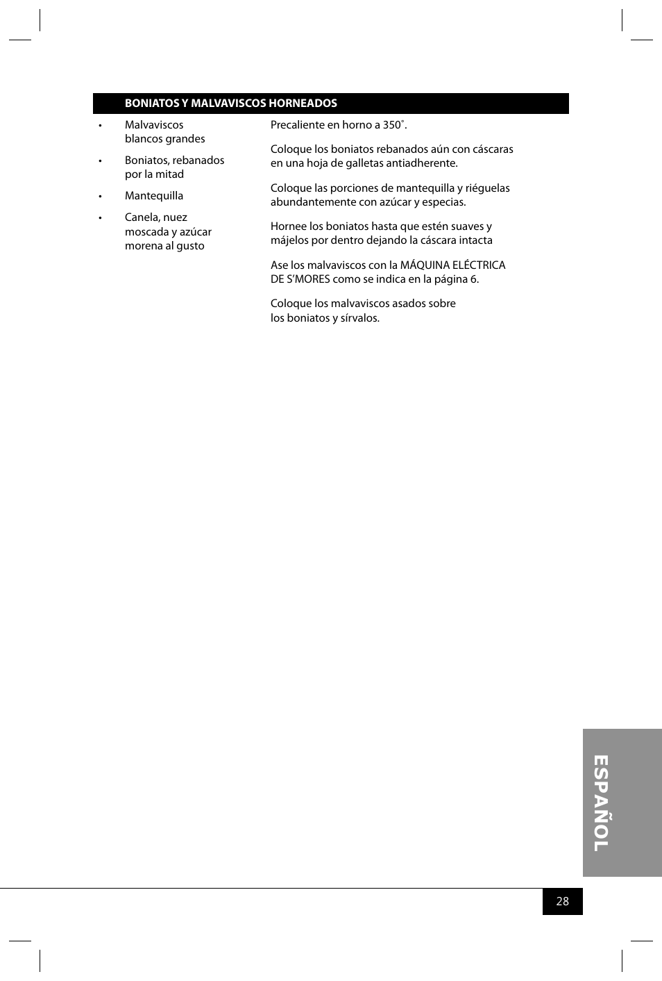 Nostalgia Electrics SMM300 User Manual | Page 30 / 32