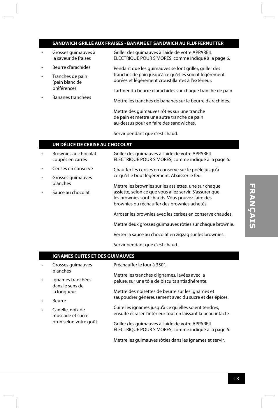 Nostalgia Electrics SMM200 User Manual | Page 20 / 32