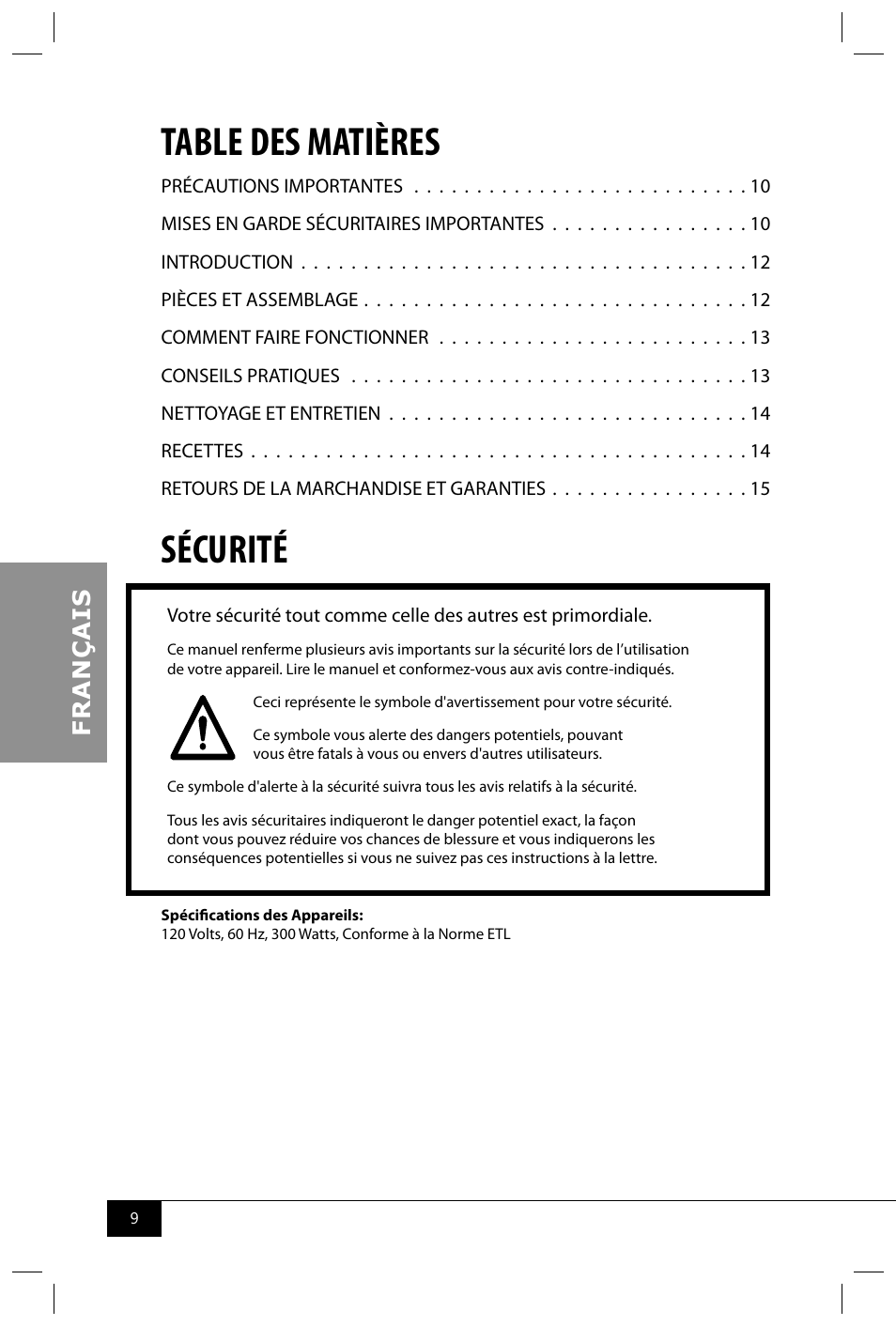 Nostalgia Electrics BCD992 User Manual | Page 11 / 26