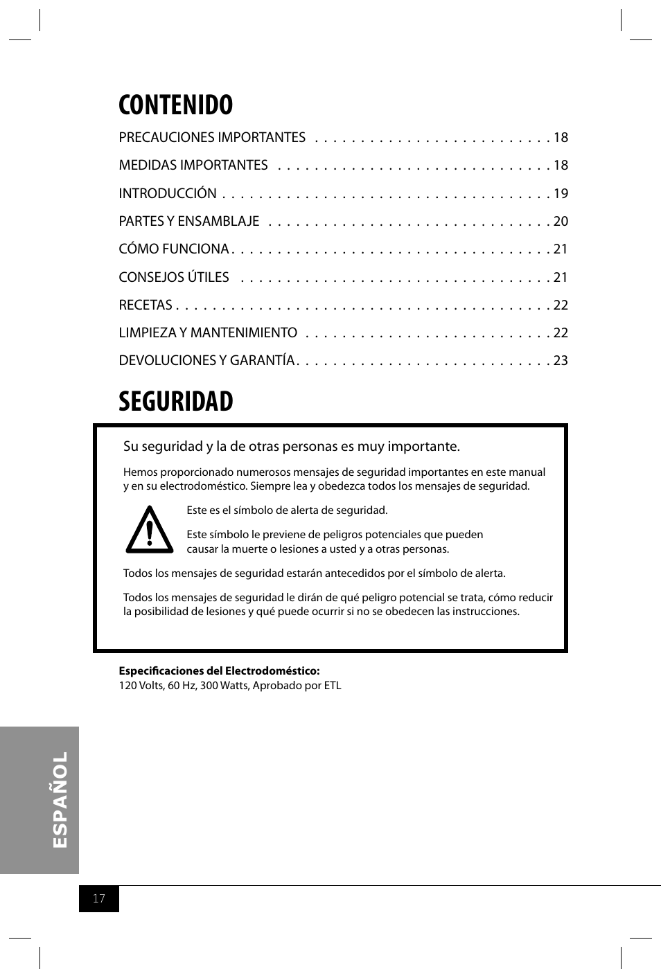 Nostalgia Electrics BCD992 User Manual | Page 19 / 26