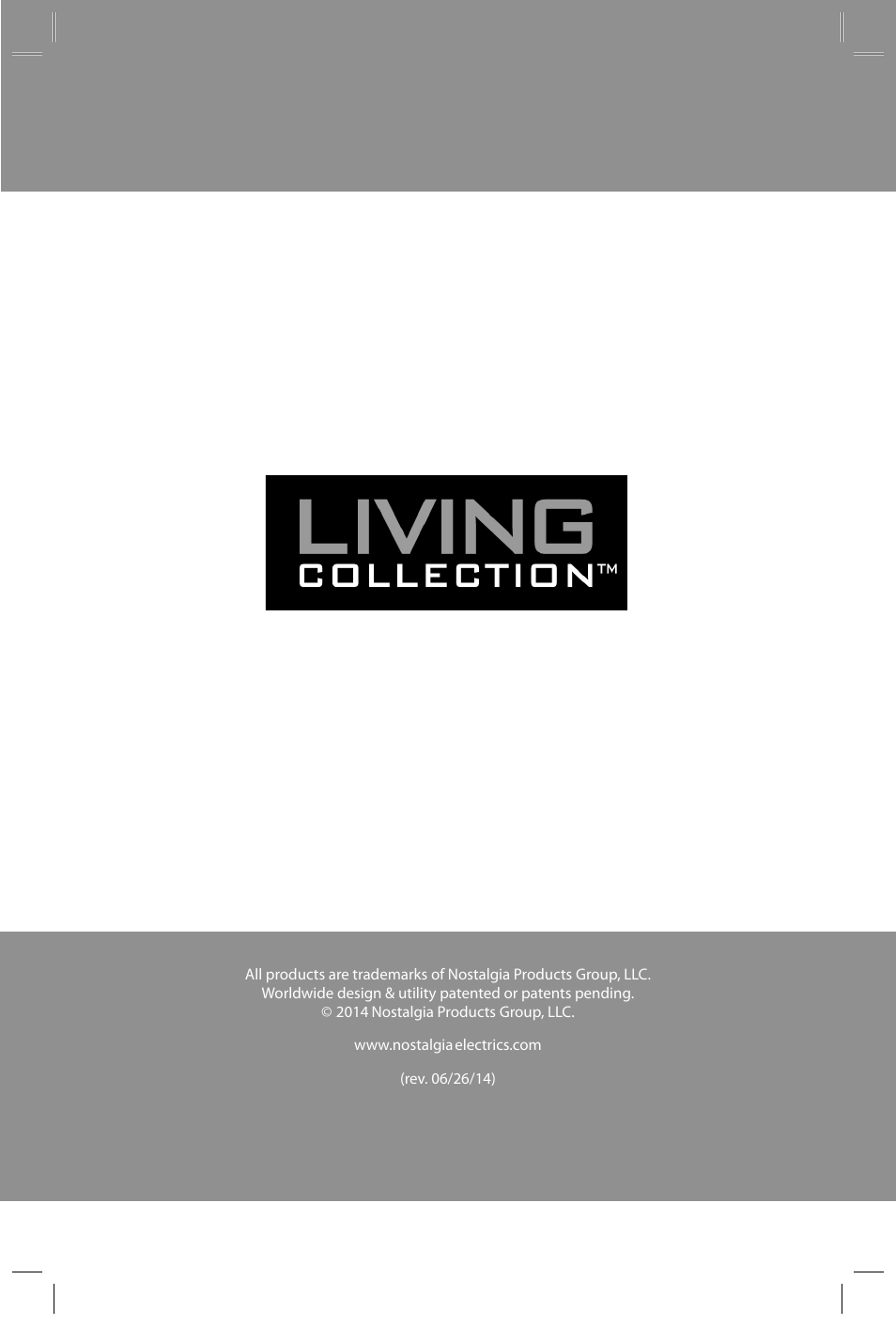 Nostalgia Electrics BCD332 User Manual | 24 pages