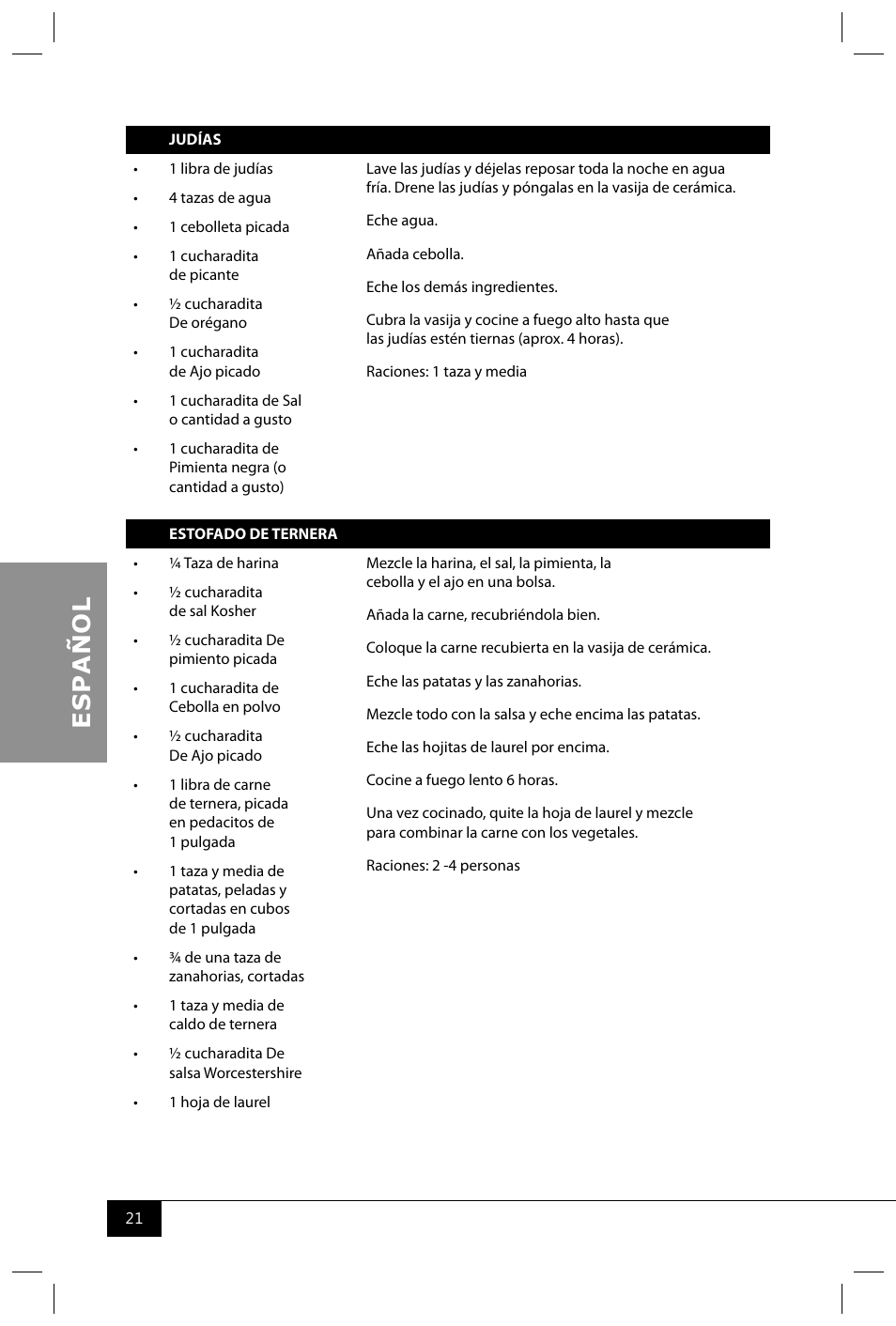 Nostalgia Electrics TSC150 SERIES User Manual | Page 23 / 40