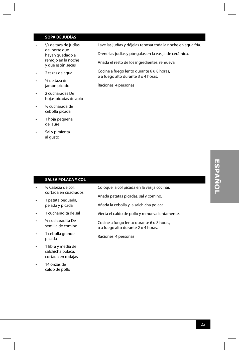 Nostalgia Electrics TSC150 SERIES User Manual | Page 24 / 40