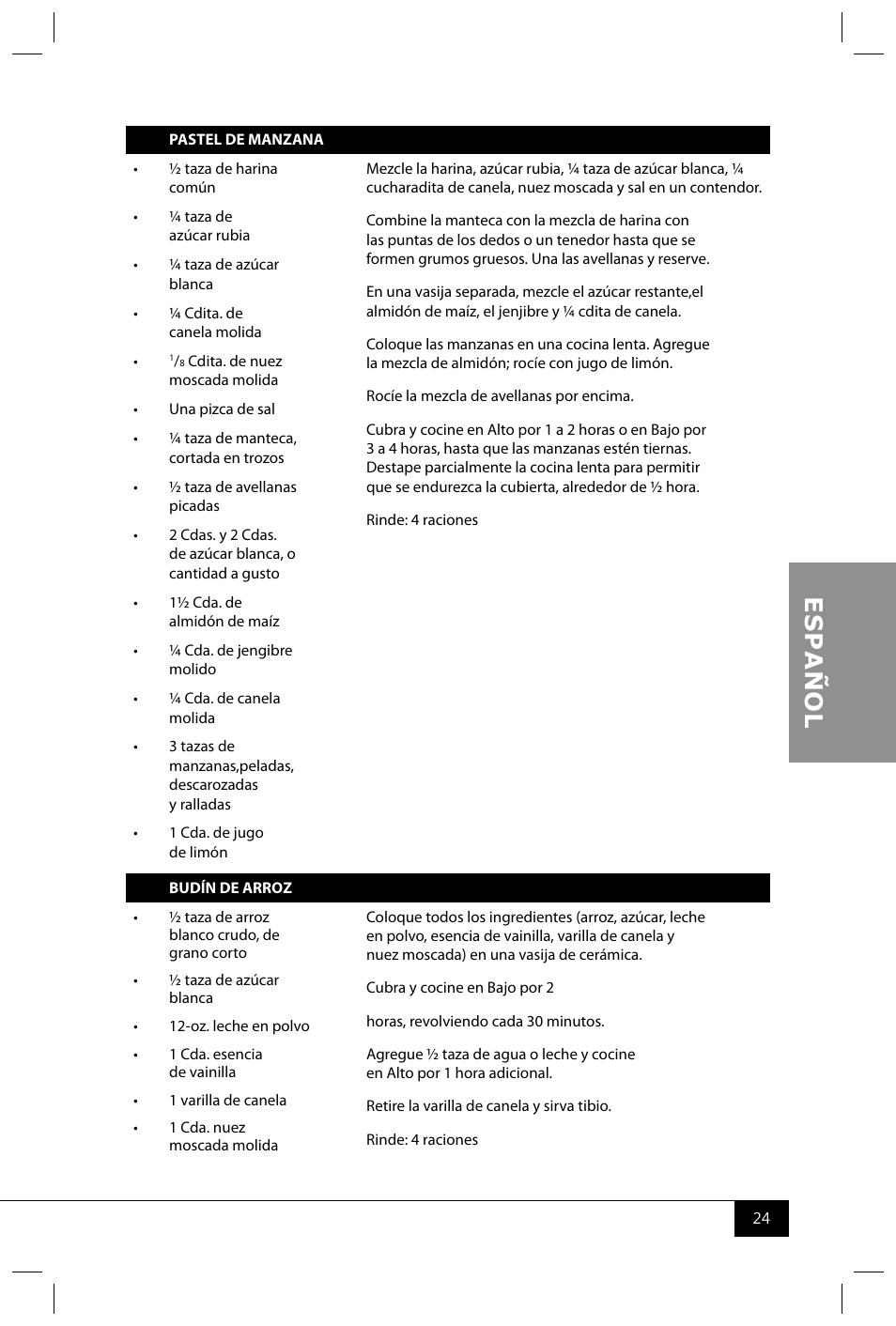 Nostalgia Electrics TSC150 SERIES User Manual | Page 26 / 40