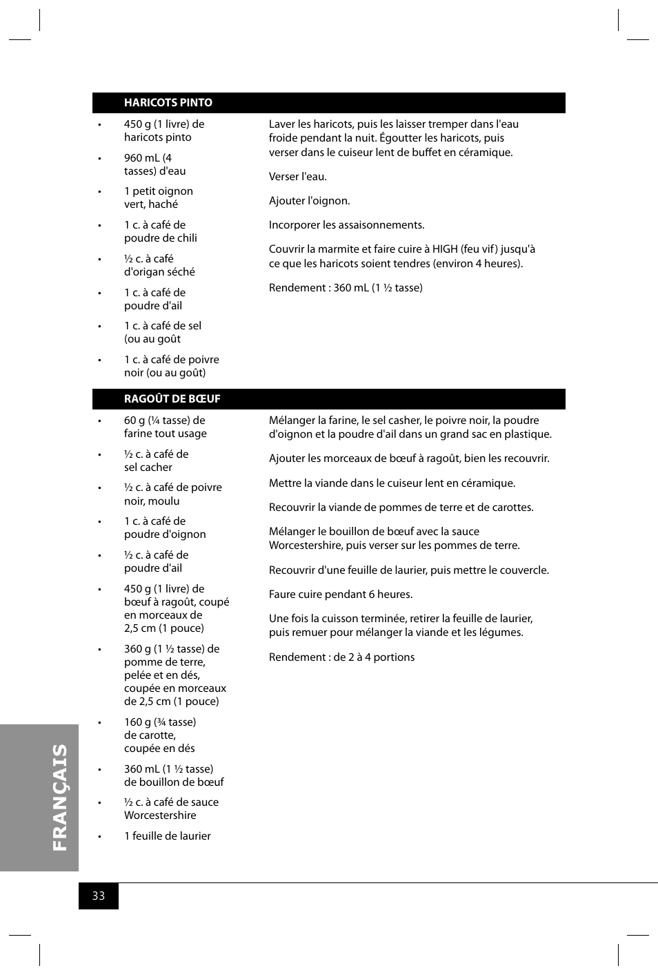 Nostalgia Electrics TSC150 SERIES User Manual | Page 35 / 40