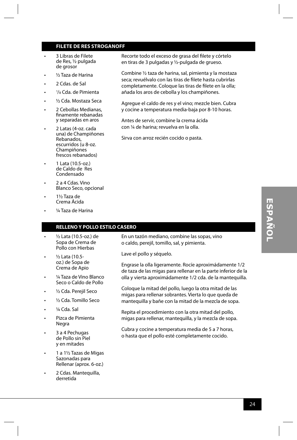 Nostalgia Electrics TDO200SS User Manual | Page 26 / 42