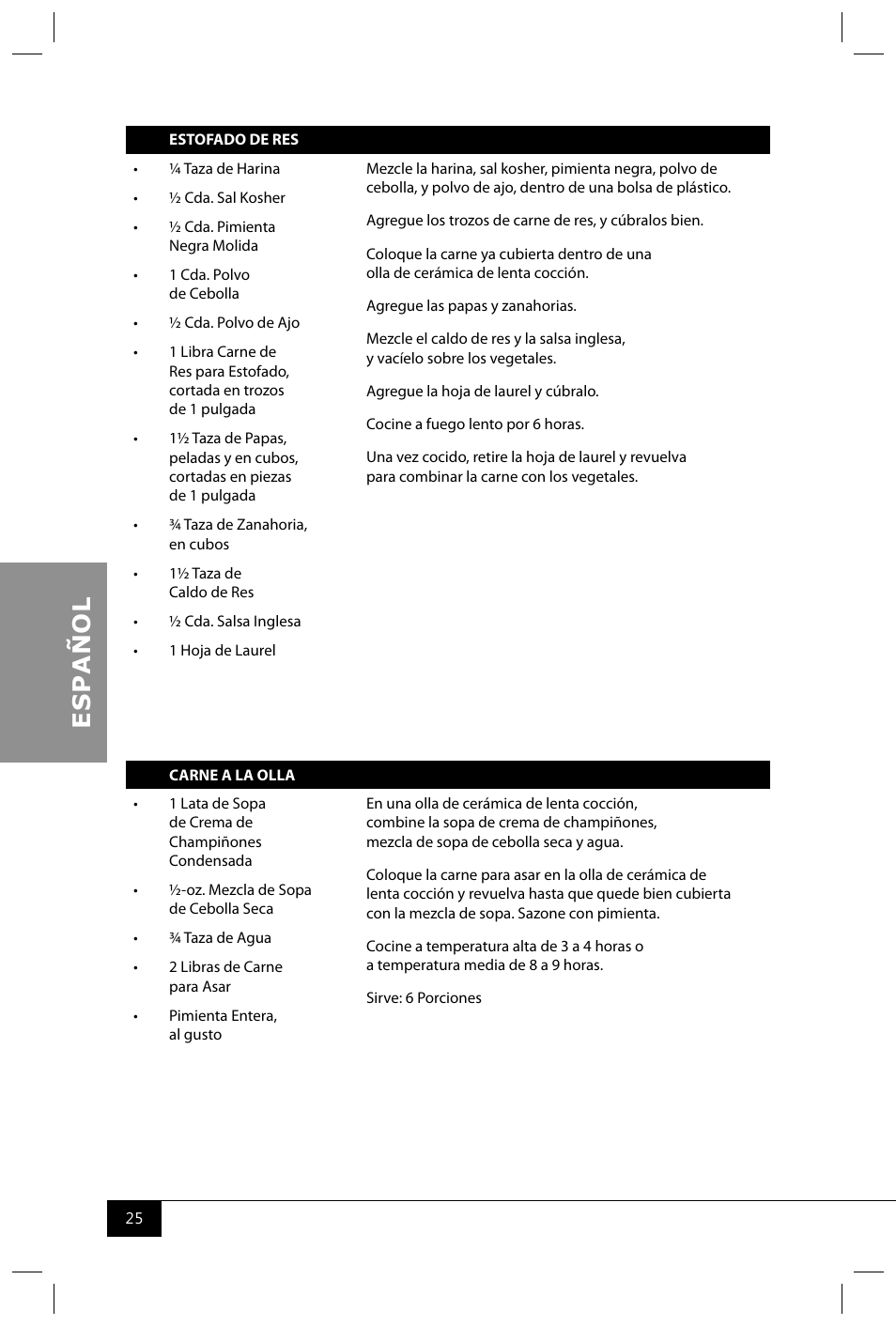 Nostalgia Electrics TDO200SS User Manual | Page 27 / 42