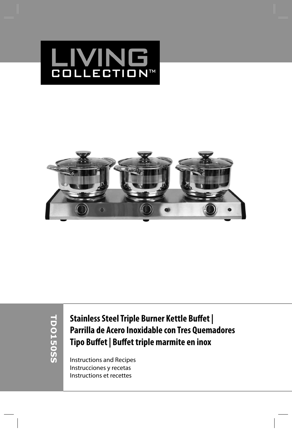 Nostalgia Electrics TDO150SS User Manual | Page 2 / 42