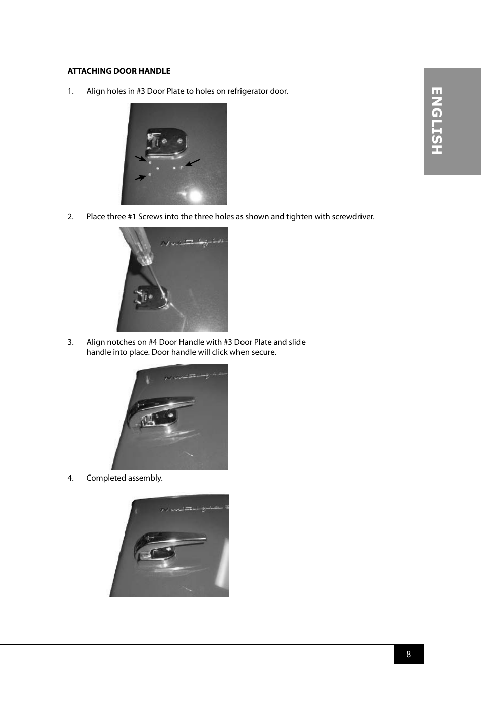 En g li s h | Nostalgia Electrics RRF300DNC SERIES User Manual | Page 10 / 39