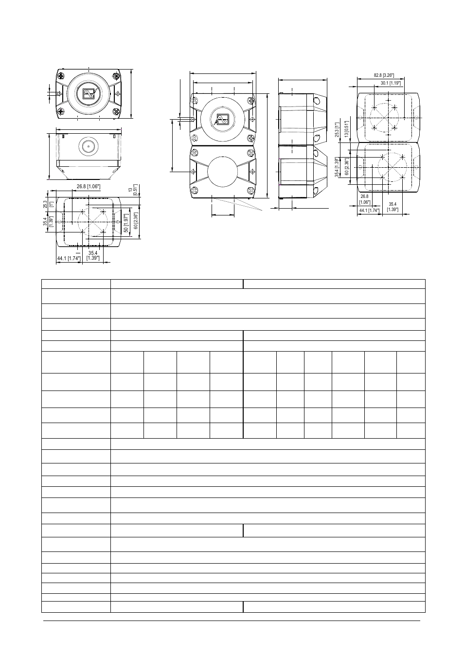 Dimensions, Caractéristiques techniques | Pfannenberg PATROL PA X 1 Series User Manual | Page 12 / 24