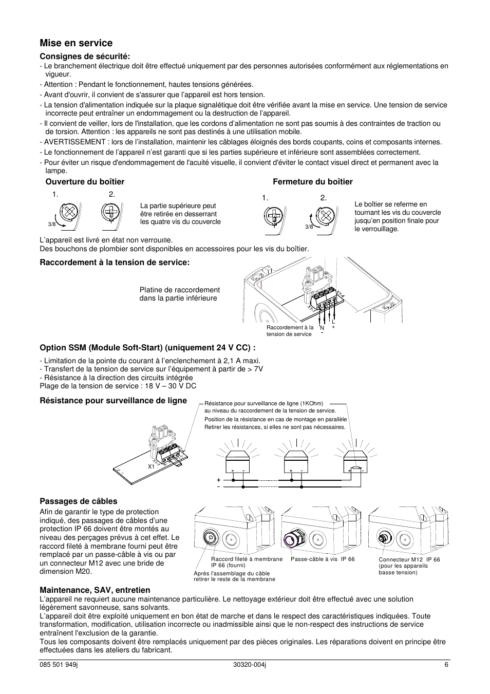 Mise en service | Pfannenberg PYRA PY X-S-05 Series User Manual | Page 6 / 8