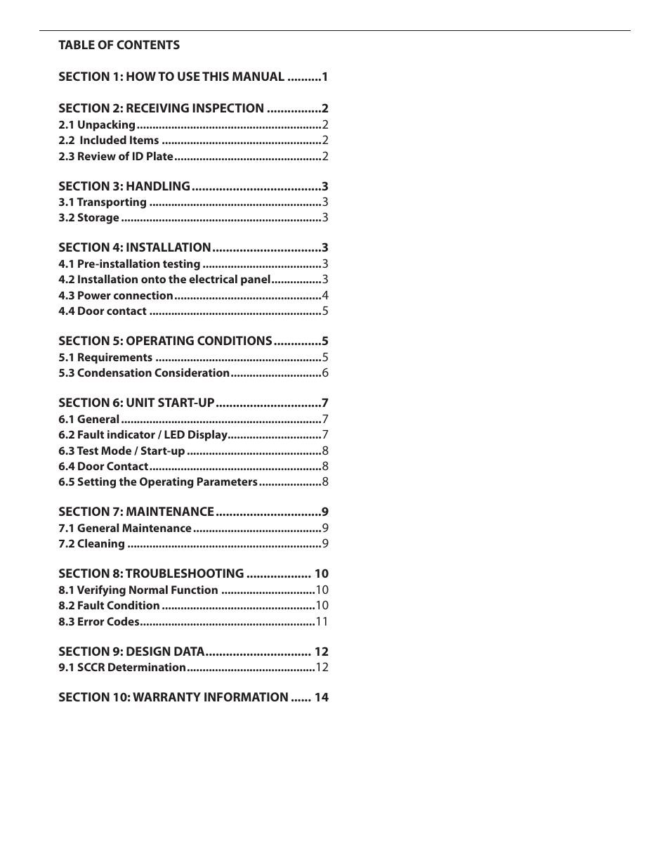 Pfannenberg DTS 3000 Series User Manual | Page 3 / 18