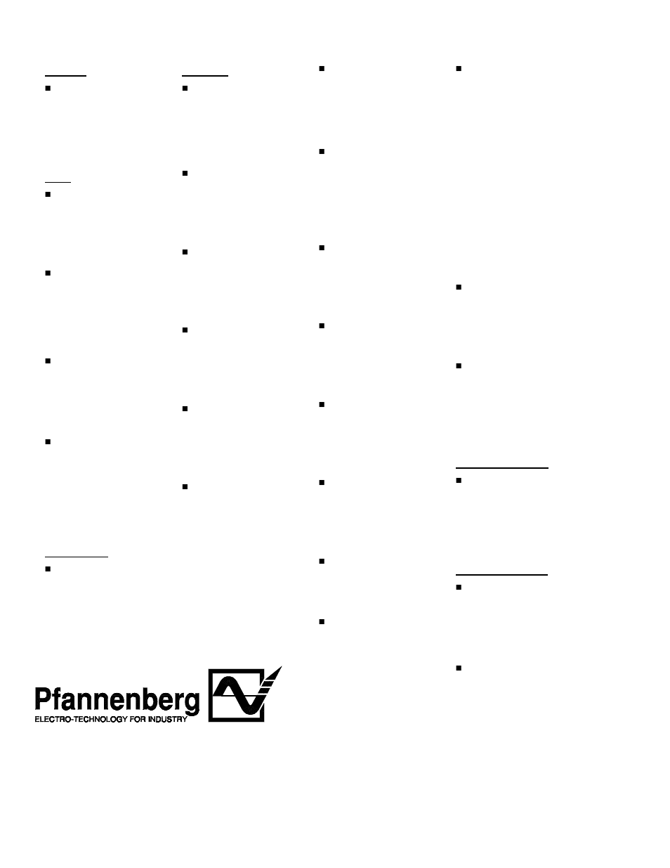 International support channels | Pfannenberg DTS Air Conditioner User Manual | Page 12 / 12