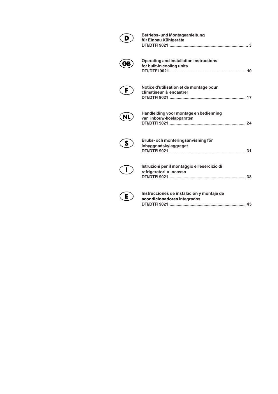 Pfannenberg DTFI 9021 User Manual | Page 2 / 52