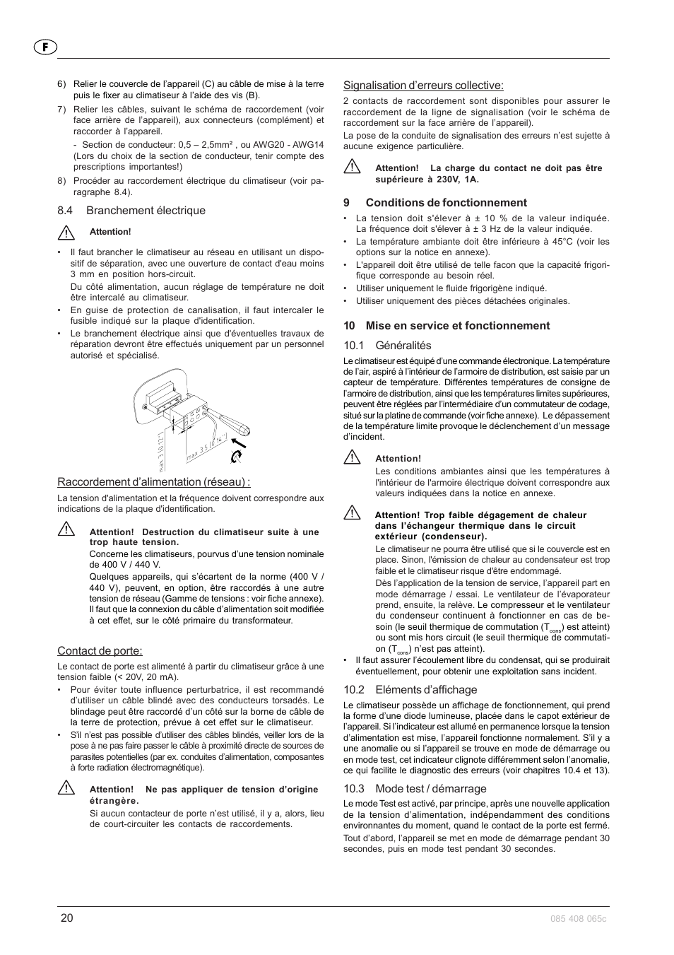 Pfannenberg DTFI 9021 User Manual | Page 20 / 52