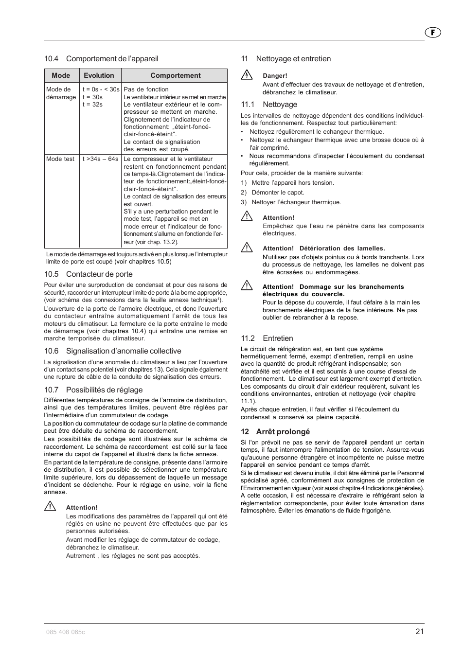 Pfannenberg DTFI 9021 User Manual | Page 21 / 52