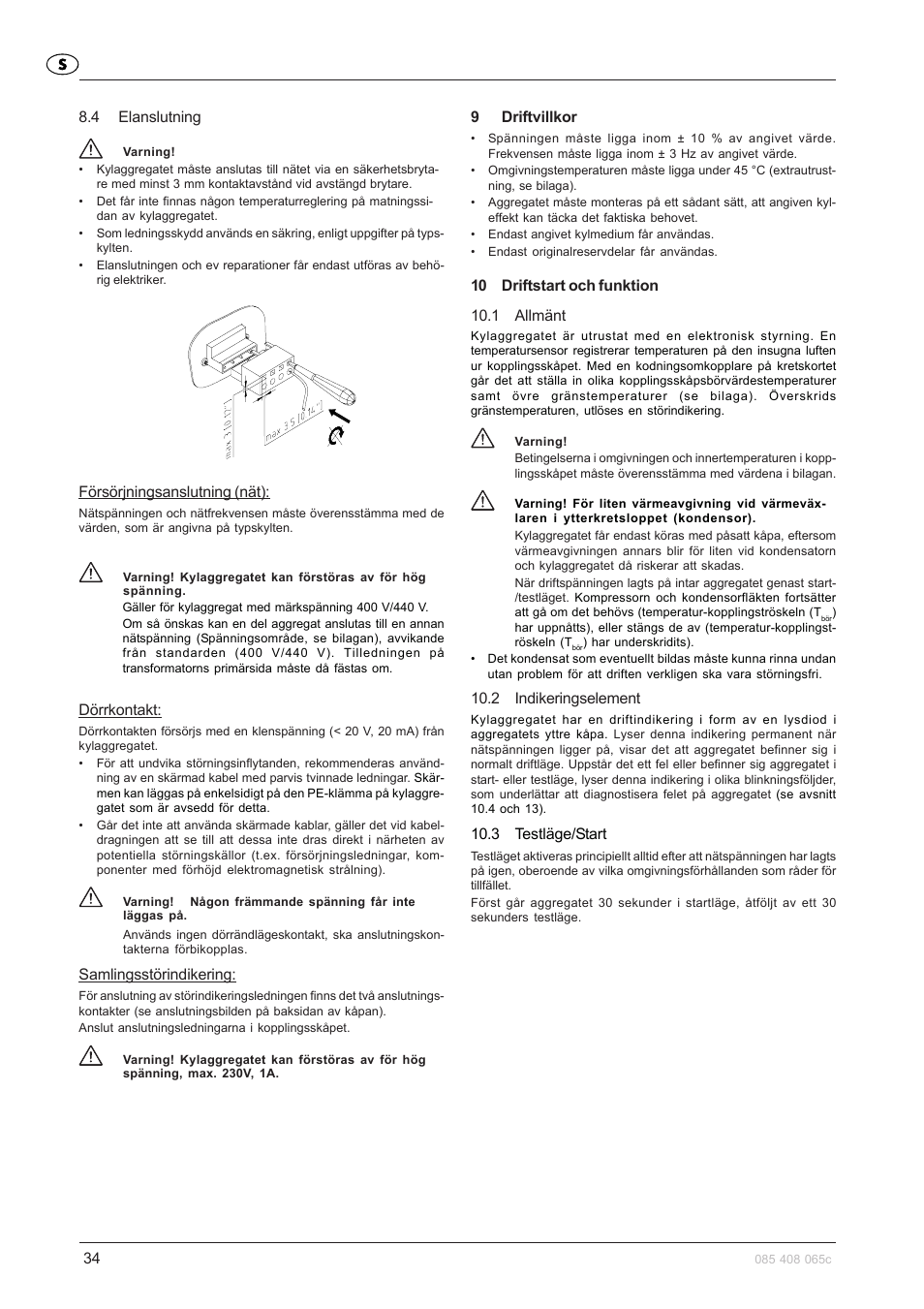 Pfannenberg DTFI 9021 User Manual | Page 34 / 52