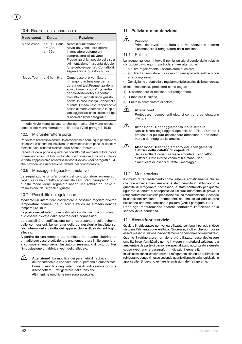 Pfannenberg DTFI 9021 User Manual | Page 42 / 52