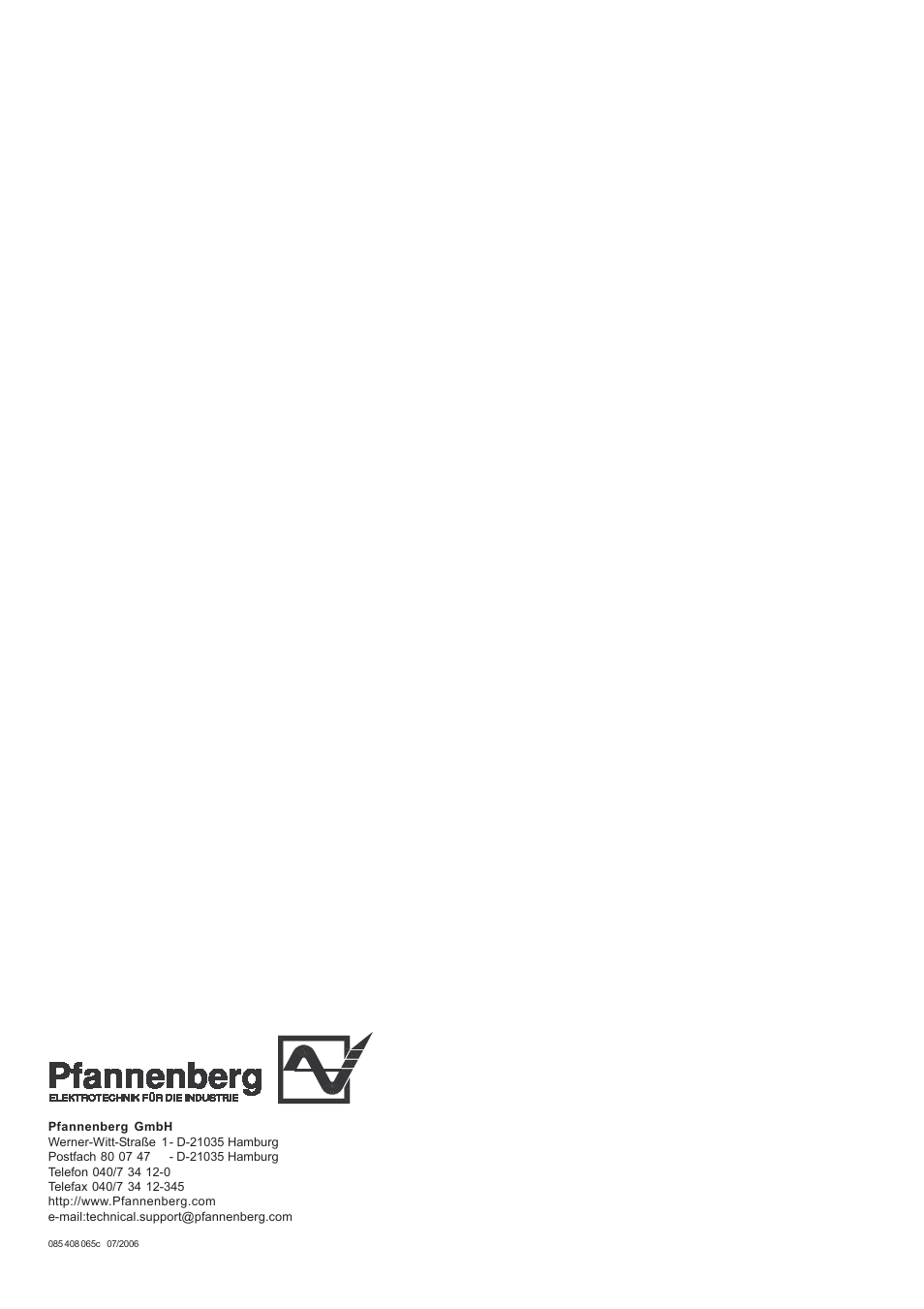 Pfannenberg DTFI 9021 User Manual | Page 52 / 52