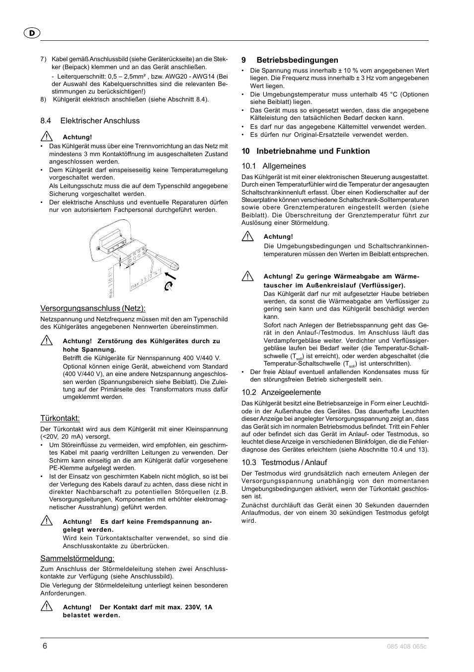 Pfannenberg DTFI 9021 User Manual | Page 6 / 52