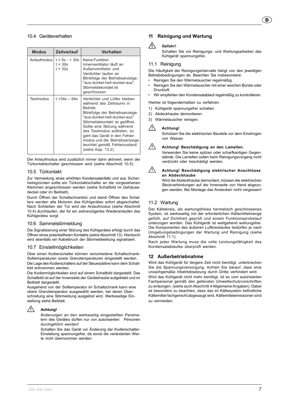 Pfannenberg DTFI 9021 User Manual | Page 7 / 52