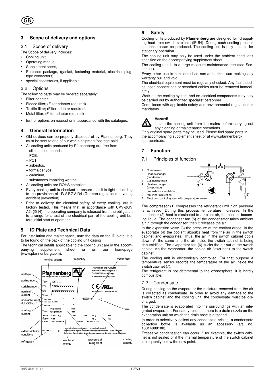 Pfannenberg DTI 6x01 User Manual | Page 12 / 60