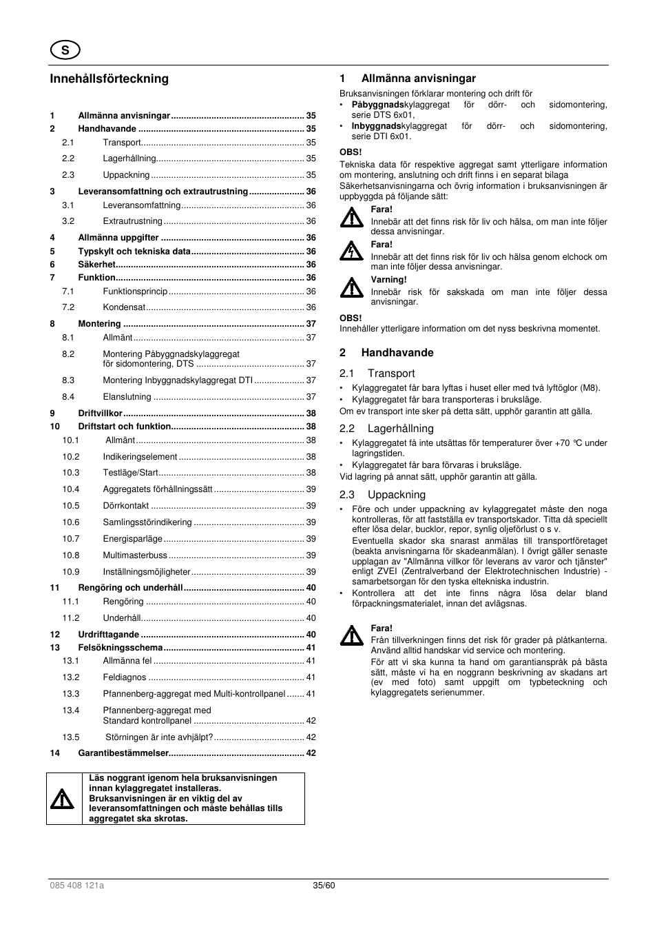 Pfannenberg DTI 6x01 User Manual | Page 35 / 60