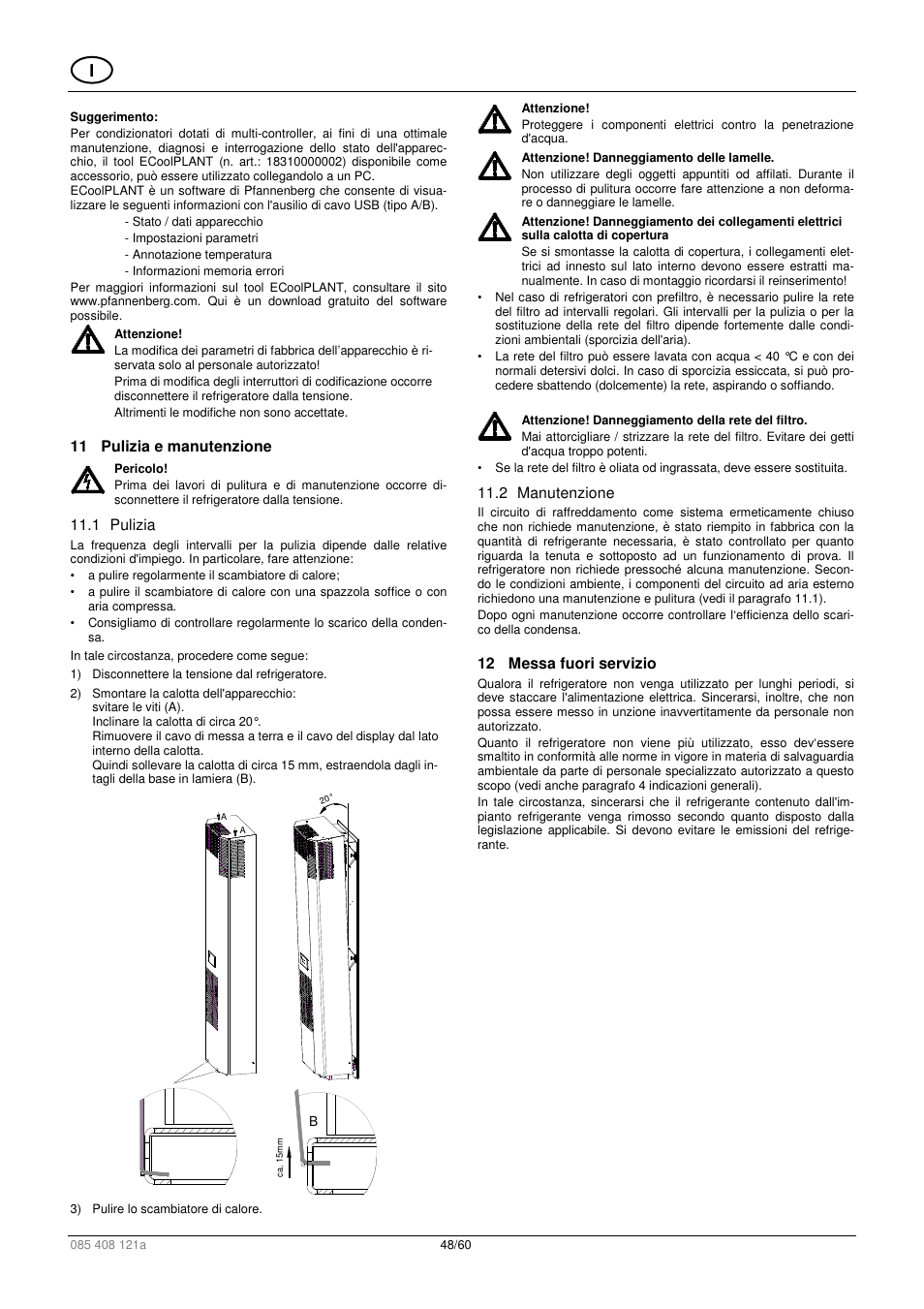 Pfannenberg DTI 6x01 User Manual | Page 48 / 60