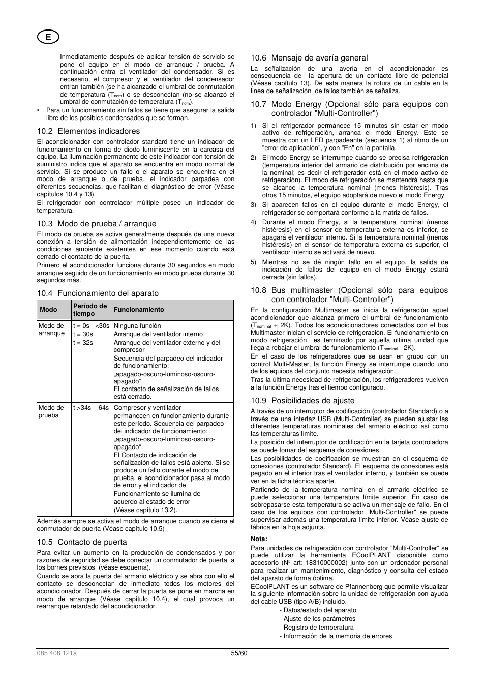 Pfannenberg DTI 6x01 User Manual | Page 55 / 60