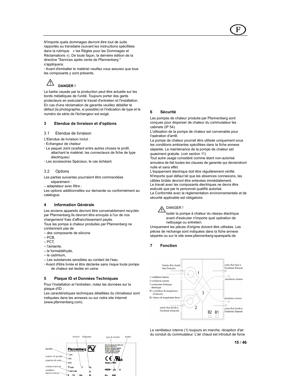 Pfannenberg PAI User Manual | Page 15 / 46