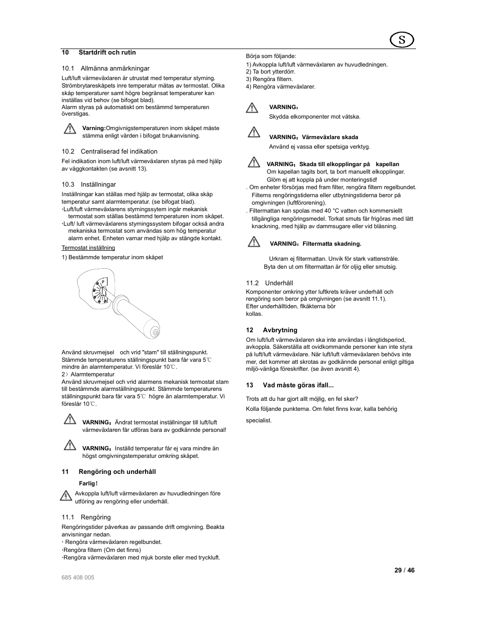 Pfannenberg PAI User Manual | Page 29 / 46