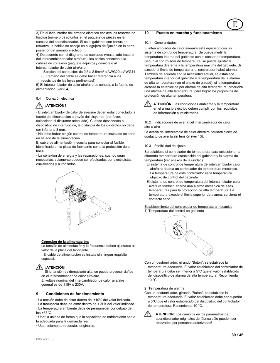 Pfannenberg PAI User Manual | Page 39 / 46