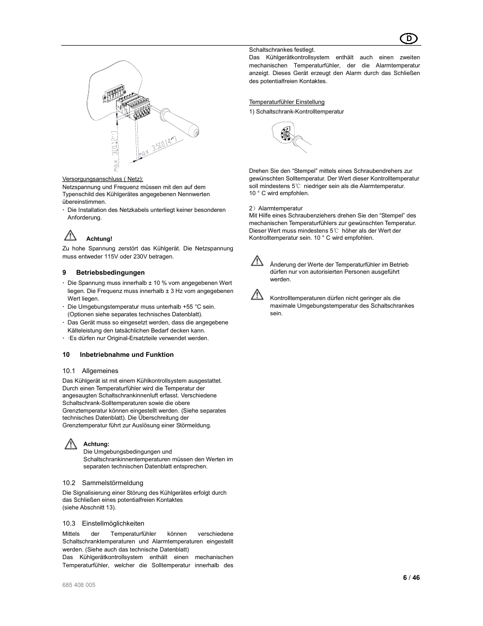 Pfannenberg PAI User Manual | Page 6 / 46
