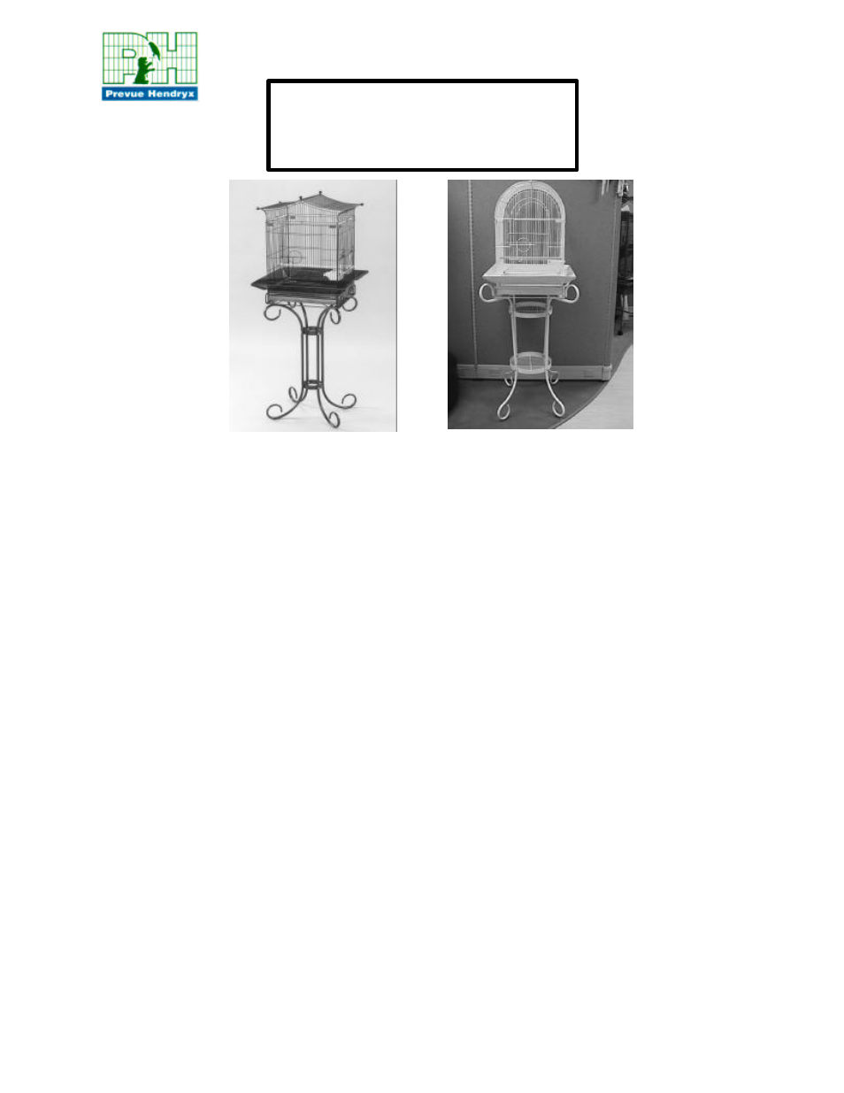 Prevue Pet 244 User Manual | 2 pages
