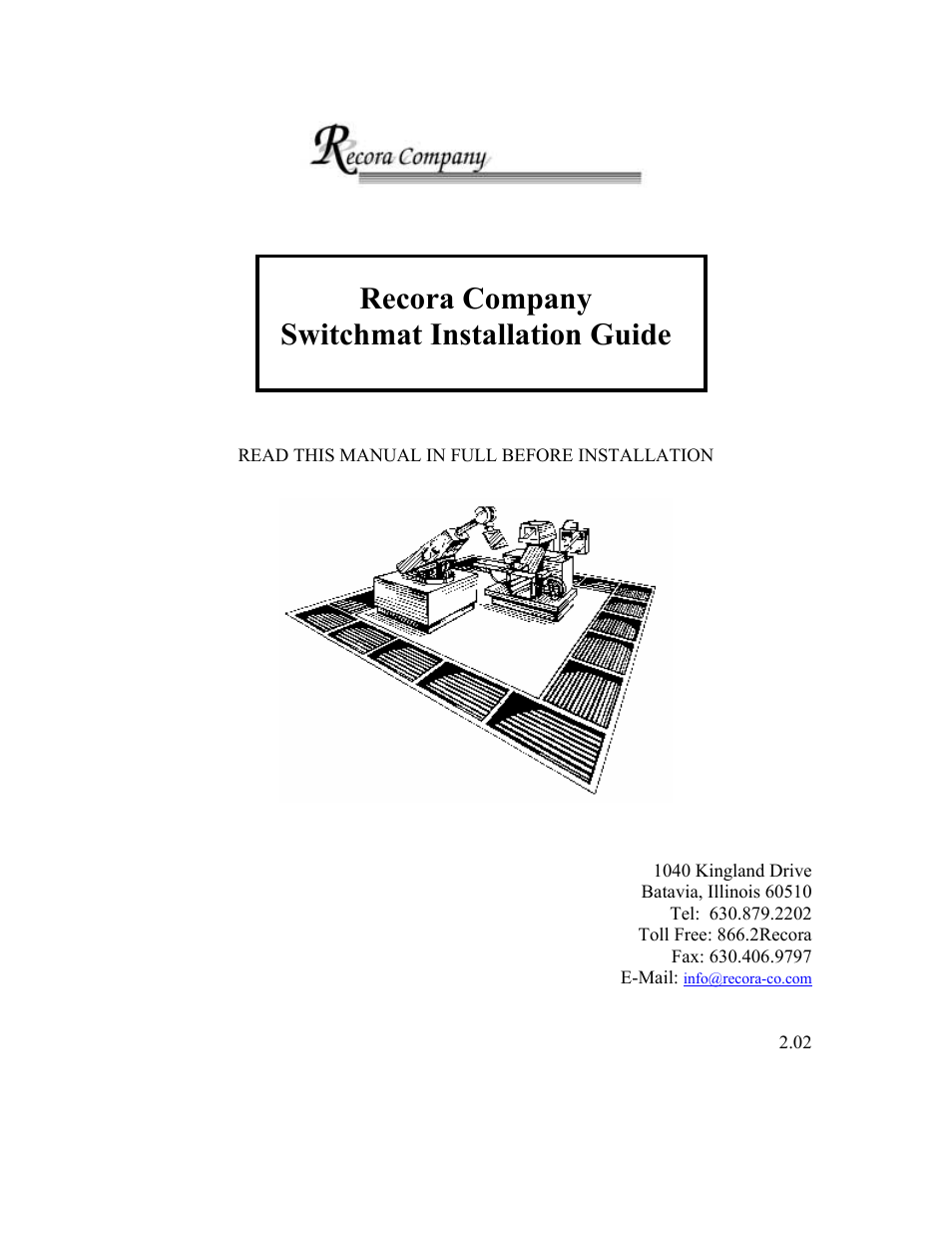 Recora Neptune NF-2 Foot Switch User Manual | 13 pages