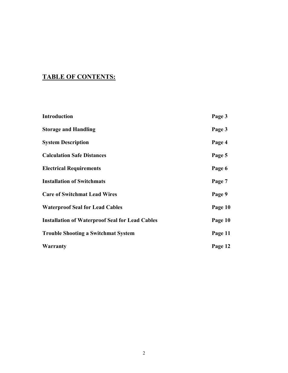 Recora Neptune NF-2 Foot Switch User Manual | Page 2 / 13