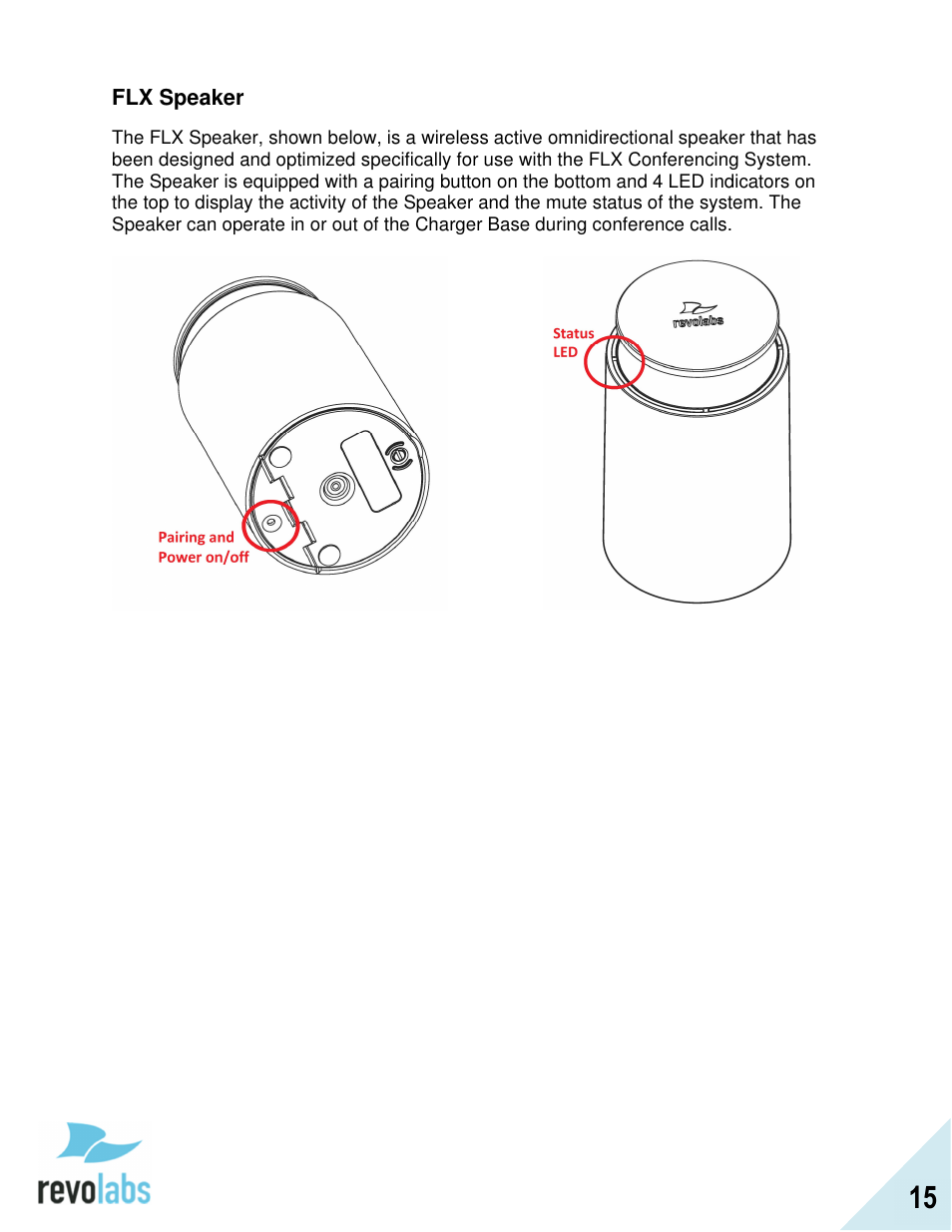 Revolabs FLX2 Advanced User Manual | Page 15 / 73